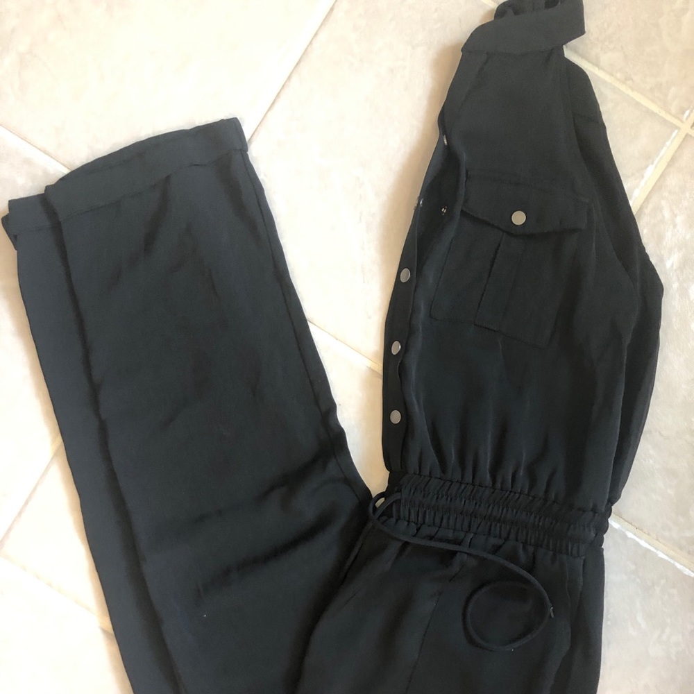 Comfy Black Jumpsuit